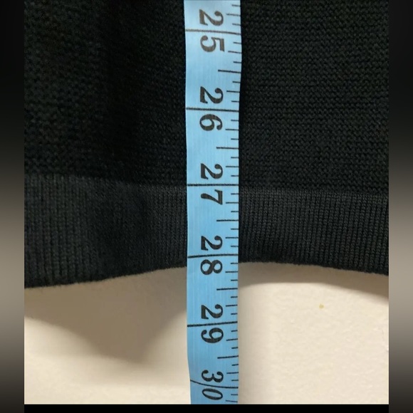 Flag & Anthem Mens 1/4 Zip Sweater Pullover Medium Black Mid-Weight Long Sleeve - Picture 11 of 13